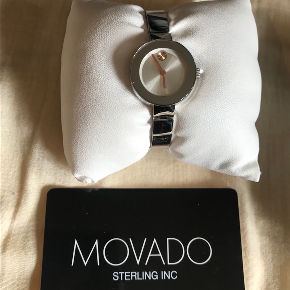 Movado Bold silver watch brand new - Picture 2 of 3